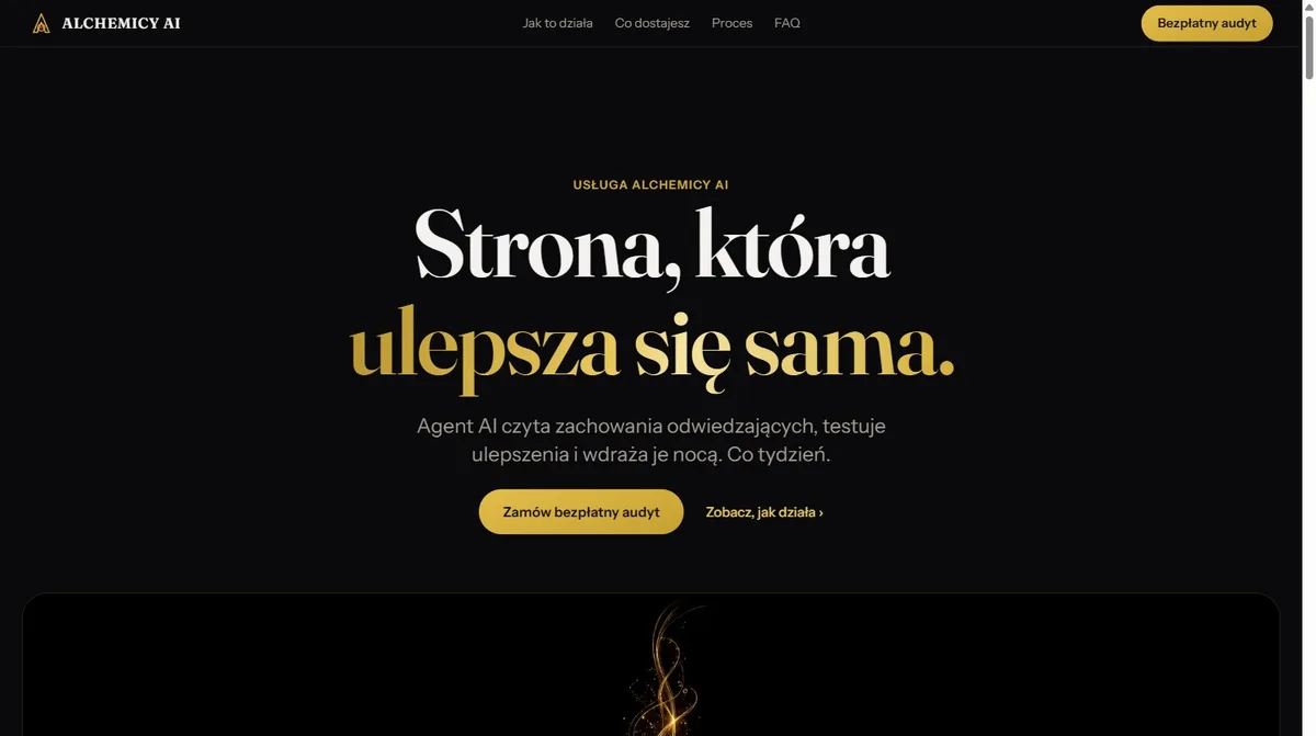 Podgląd wybranej wersji strony